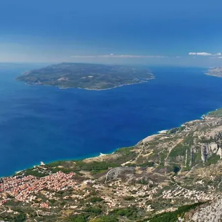 Studio Apartment In Gradac With Sea View, Balcony, Air Conditioning, Wifi 4238-2