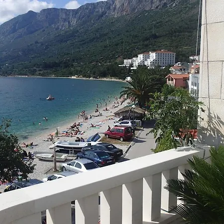Studio Apartment In Gradac With Sea View, Balcony, Air Conditioning, Wifi 4238-2
