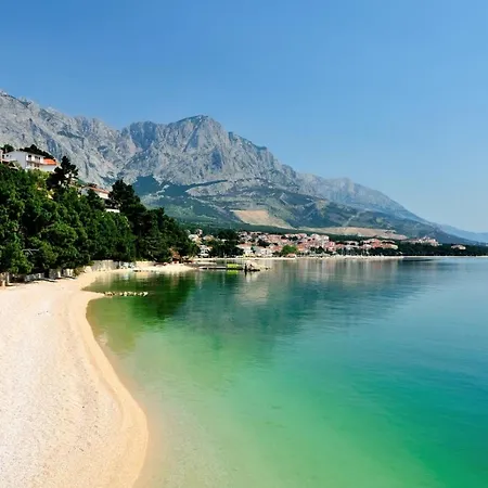 Studio Apartment In Gradac With Sea View, Balcony, Air Conditioning, Wifi 4238-2 Apartmán